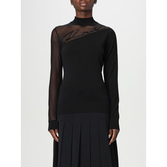 Karl Lagerfeld Sweater Woman Black